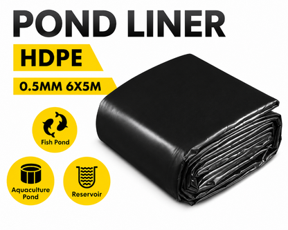 Pond Liner 5x6m 0.5mm HDPE