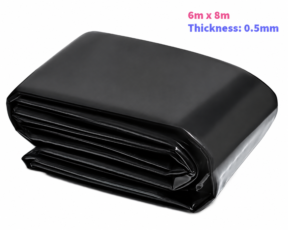 Pond Liner 6 x 8m 0.5mm HDPE