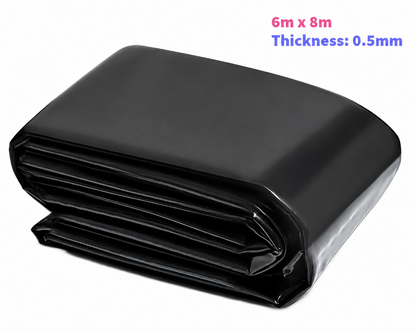 Pond Liner 6 x 8m 0.5mm HDPE