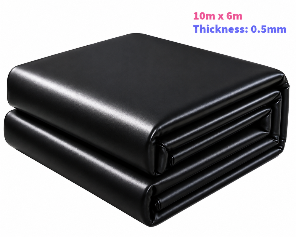Pond Liner 10 x 6m 0.5mm HDPE