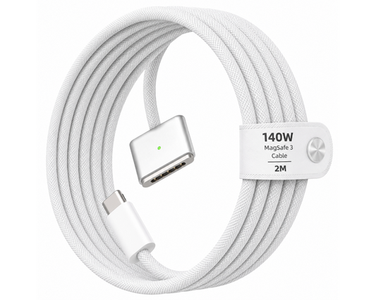 USB C to MagSafe 3 Nylon Charging Cable For MacBook Air / MacBook Pro Replacement