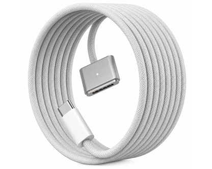 USB C to MagSafe 3 Nylon Charging Cable For MacBook Air / MacBook Pro Replacement