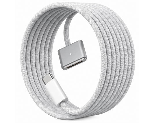 USB C to MagSafe 3 Nylon Charging Cable For MacBook Air / MacBook Pro Replacement