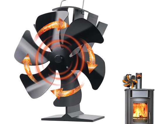 Stove Fan Heat Powered Stove Fan