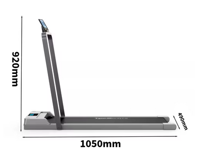 Foldable Walking Pad Treadmill Compact Flat