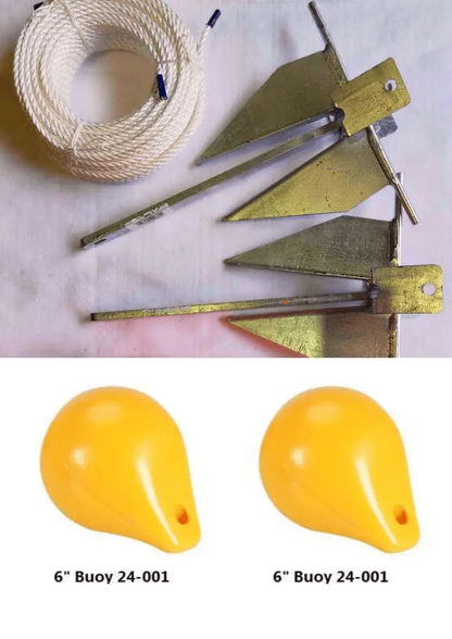 20m 30m 40m Set Net Buoy-Anchor Combo 1.5kg Dan