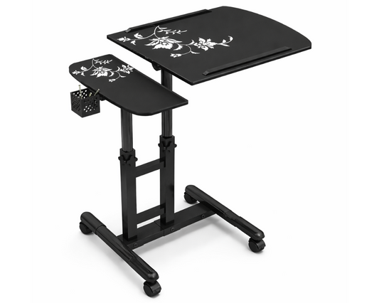 Overbed Laptop Table Desk Stand Adjustable
