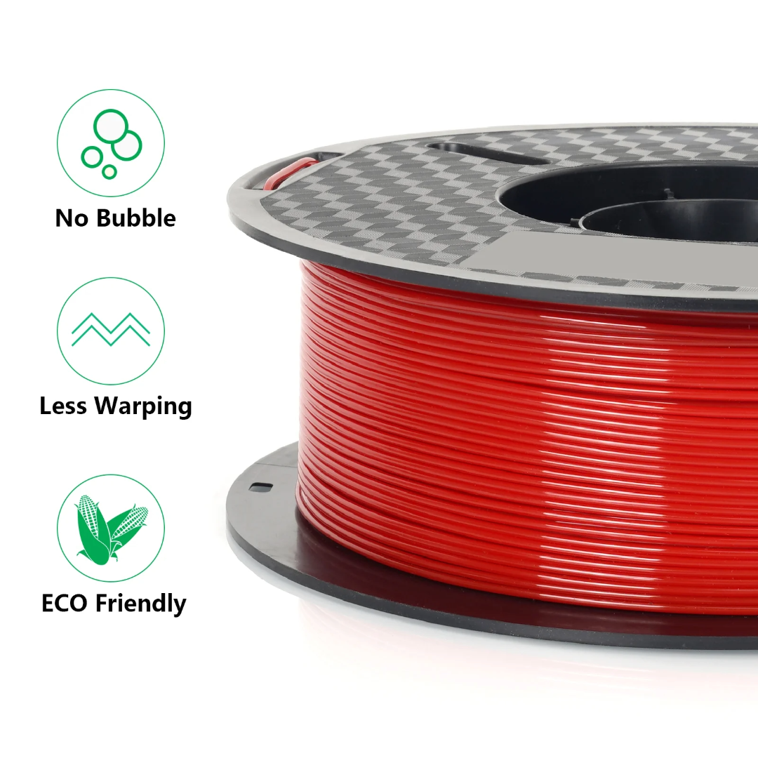 3D Printer Filament PETG Consumable (Red)