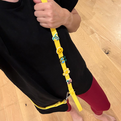 Waterproof Customisable Dog Lead | Yellow