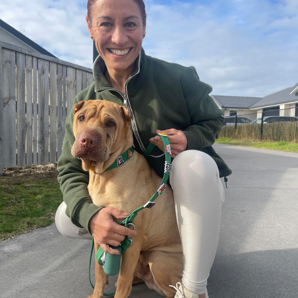 Waterproof Customisable Dog Lead | Green