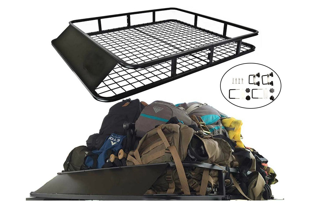 Universal Car Roof Rack Basket Car Top Luggage Rack