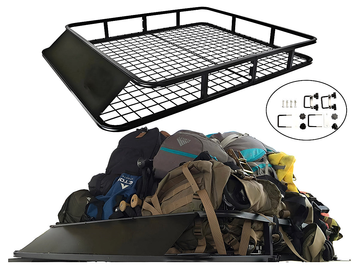 Universal Car Roof Rack Basket Car Top Luggage Rack