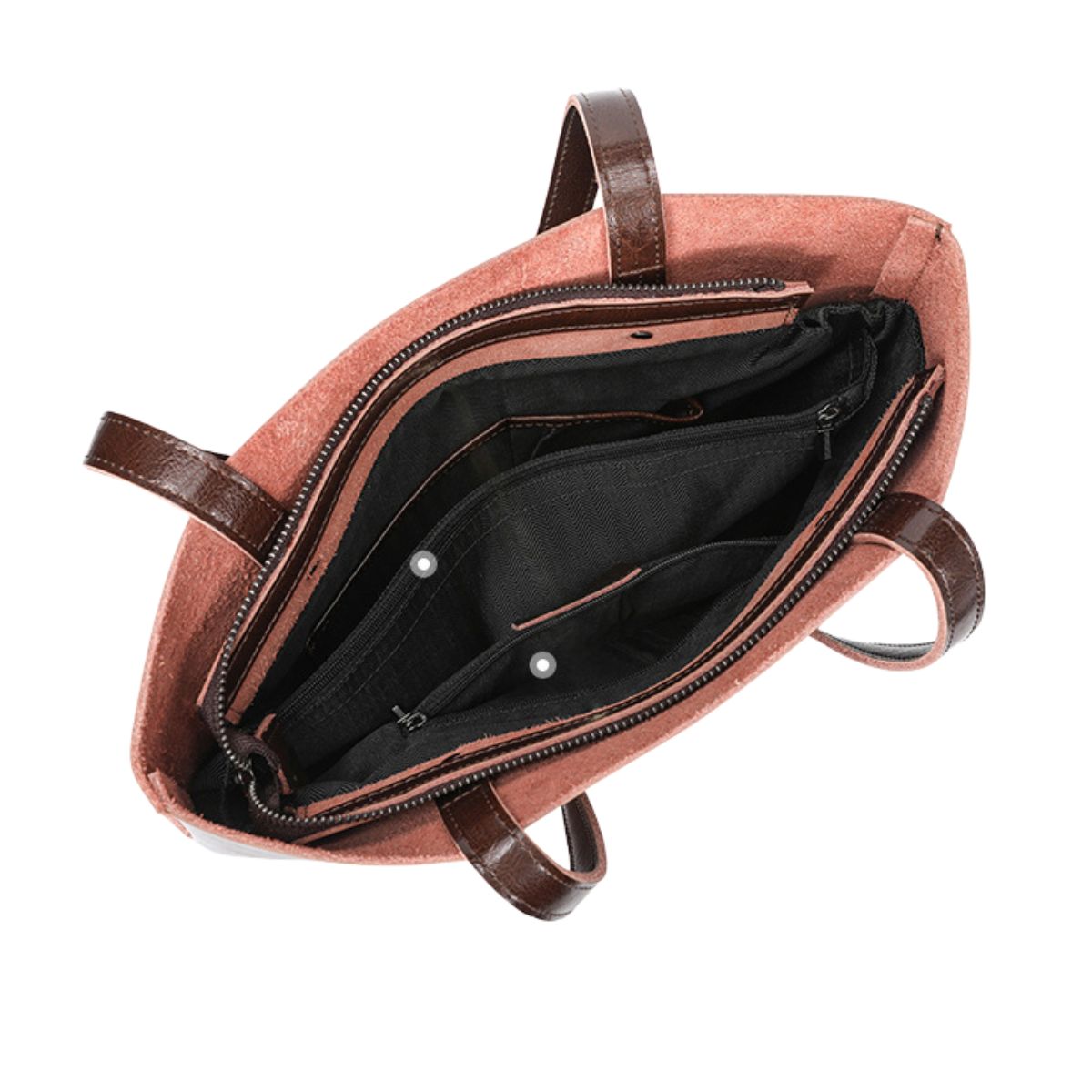Urban Essential Brown Large Leather Tote Bag