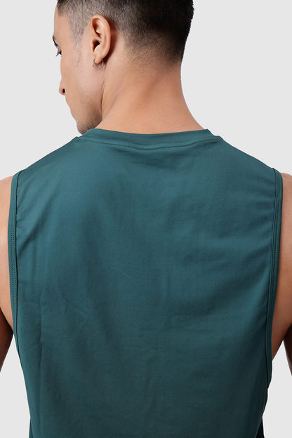 Urban Deep Arm Tank Emerald Green