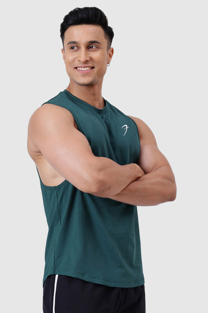 Urban Deep Arm Tank Emerald Green