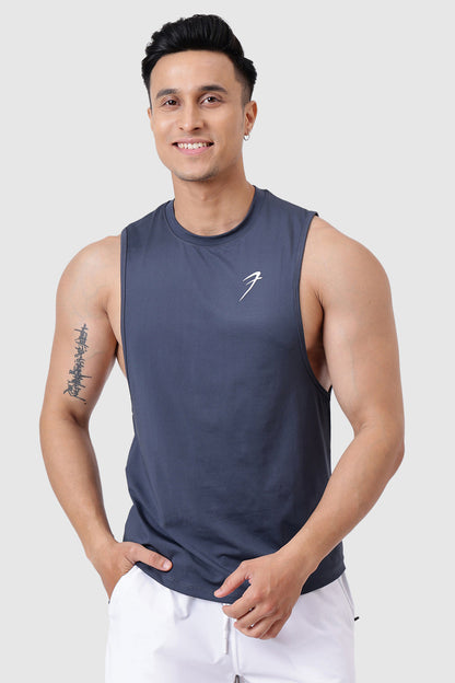 Urban Deep Arm Tank Dark Grey