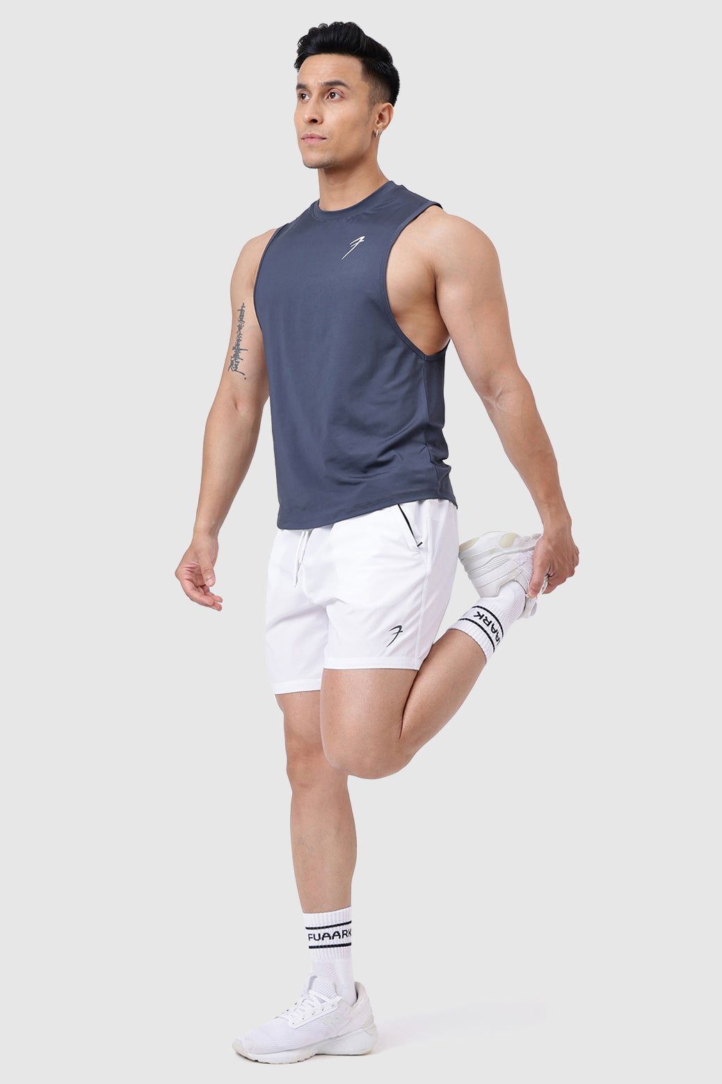 Urban Deep Arm Tank Dark Grey