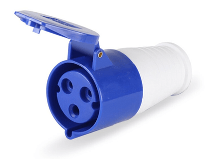 Caravan lead connector plug 16A IP44 Male + Female Combo