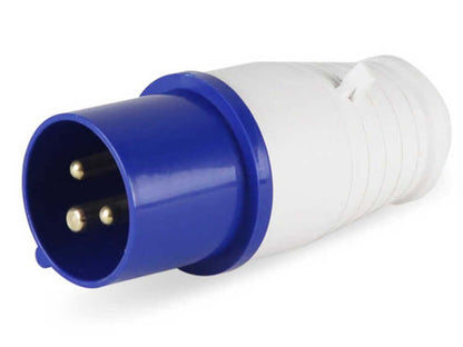 Caravan lead connector plug 16A IP44 Male + Female Combo - The Shopsite