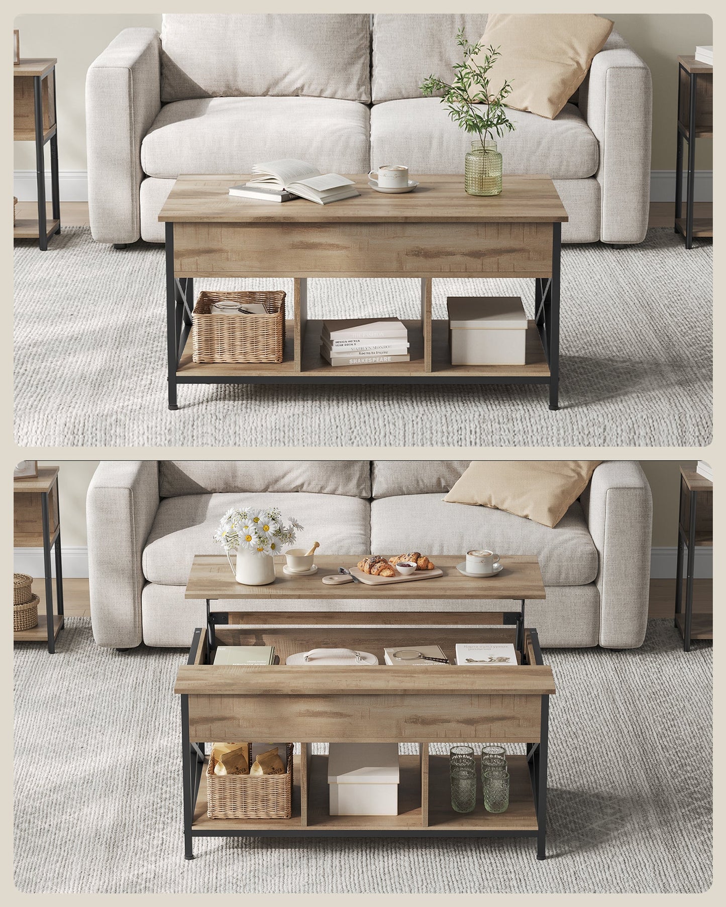 VASAGLE Coffee Table