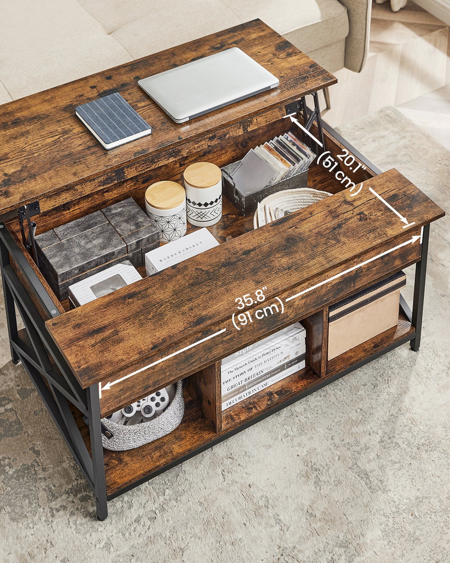 VASAGLE Coffee Table