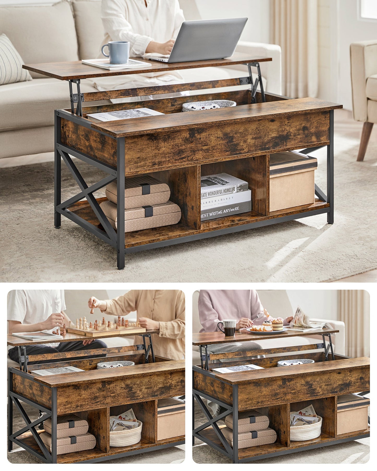 VASAGLE Coffee Table