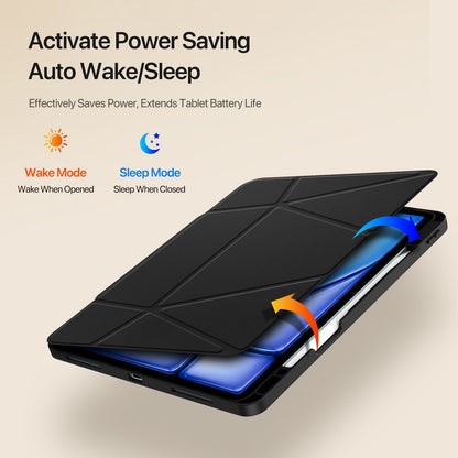 iPad 10 10th / 11 A16 (2025) Protective Case Cover With Apple Pencil Holder