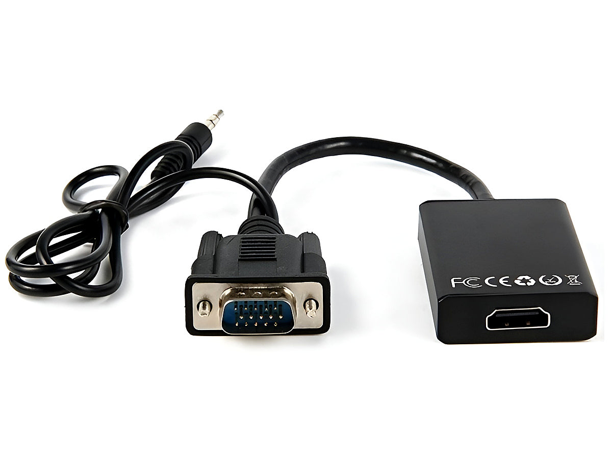 VGA to HDMI Cable TV extension cable with audio