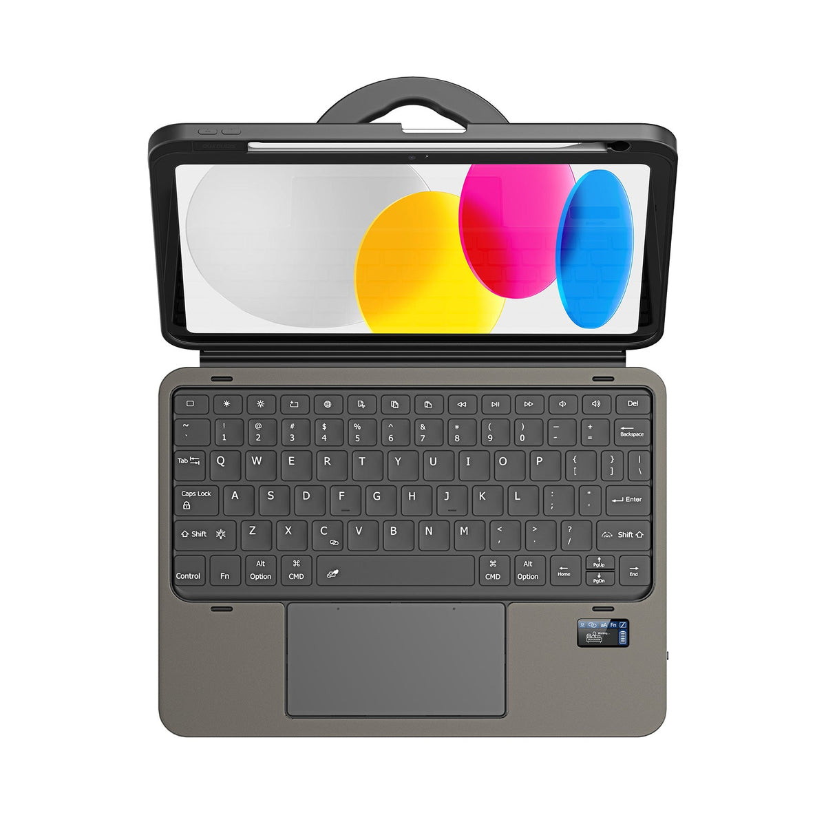 iPad Air 11 / 4 / 5 10.9" bluetooth Keyboard with Touchpad Kickstand Cover