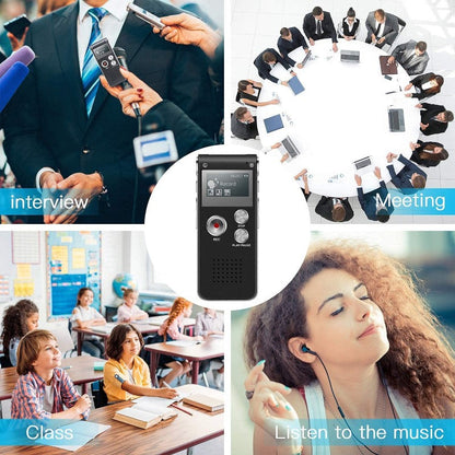 8GB Voice Recorder Dictaphone