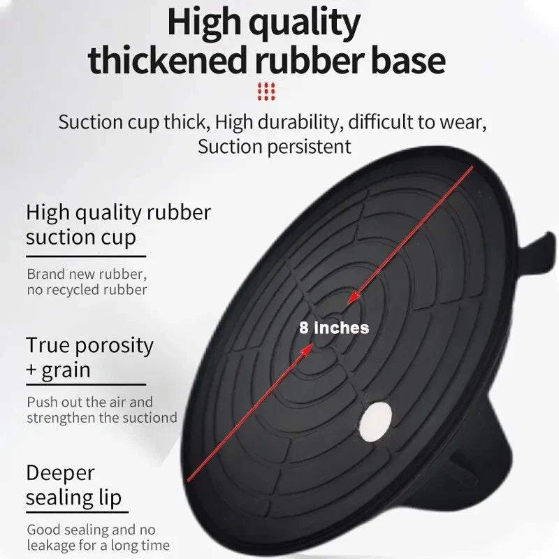 8inch Vacuum Suction Cup 160kg Bearing Capacity