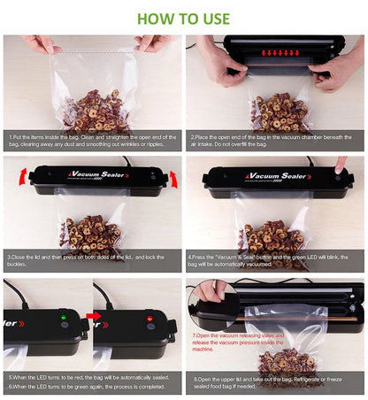 compact vacuum sealing system