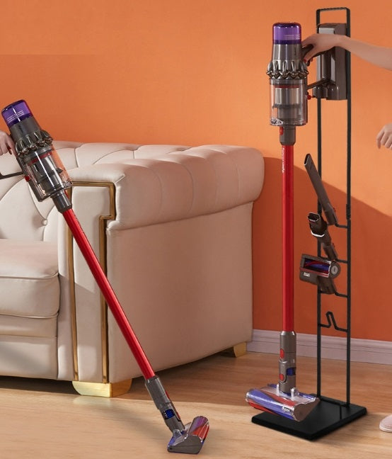 Universal Freestanding Vacuum Stand Compatible with Dyson Vacuum Cleaners – No Drilling Required