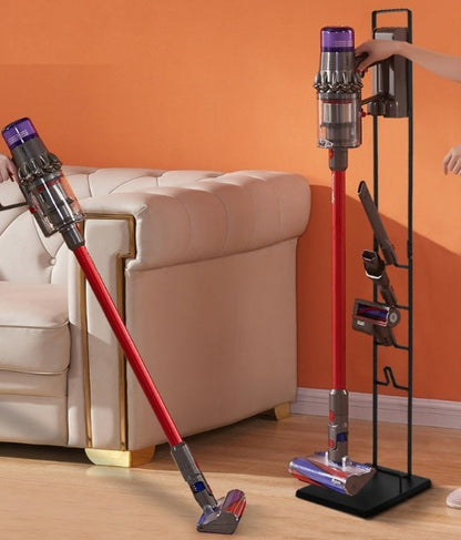 Universal Freestanding Vacuum Stand Compatible with Dyson Vacuum Cleaners – No Drilling Required