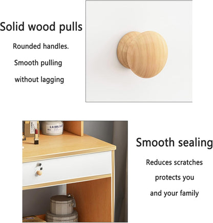 Dressing table with LED Mirror