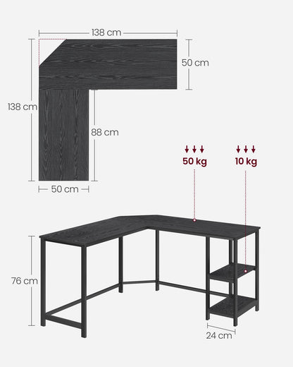 VASAGLE Computer Desk Table