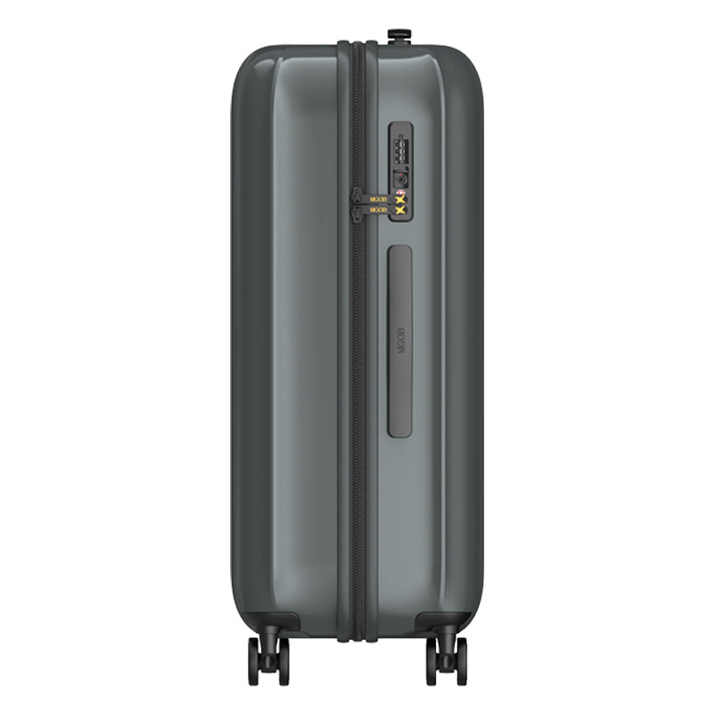 Black Carry On Luggage - Lightweight Hard Shell Cabin Luggage |  VoyageX | 57 cm