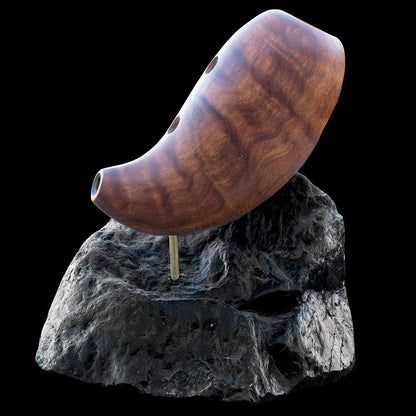 Wooden Nguru (Flute) by Alex Sands Sculpture