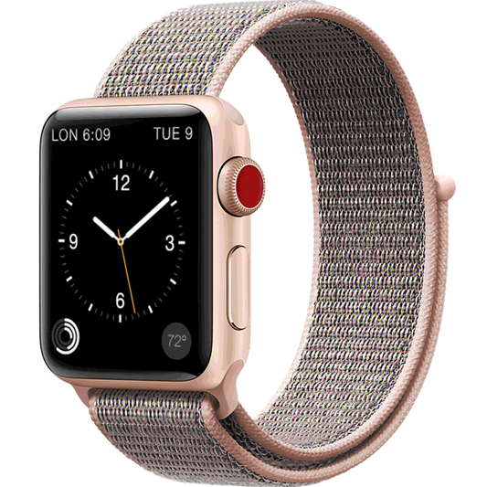 Coteci Magic Tape Loop Back Watch Band Compatible with  Apple Watch (38/40mm) W17