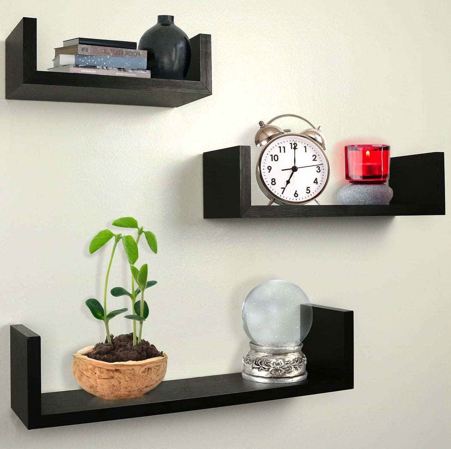 Wall Shelf Wall Shelves 3PCs/Set Floating Display Shelf