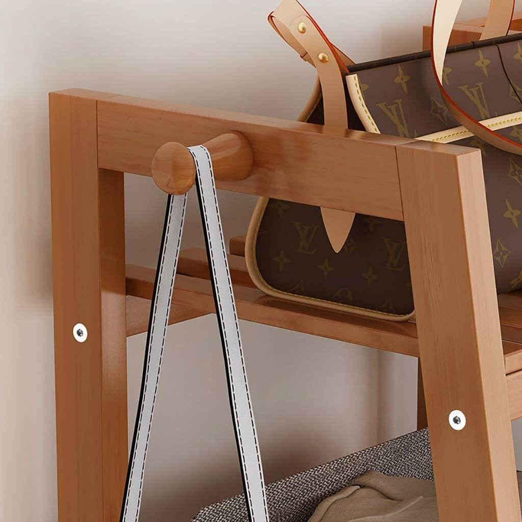 Bamboo Wardrobe 1.3m wide 1.4m High 40cm Wide - The Shopsite