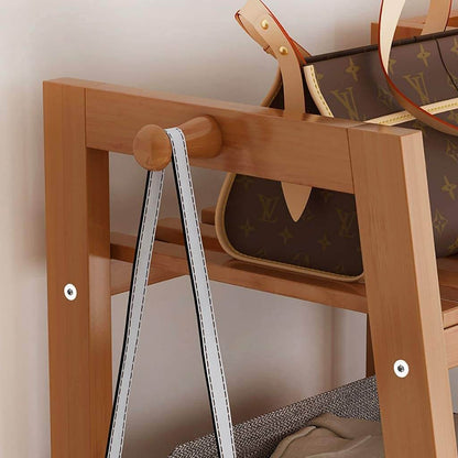 Bamboo Wardrobe 1.3m wide 1.4m High 40cm Wide - The Shopsite