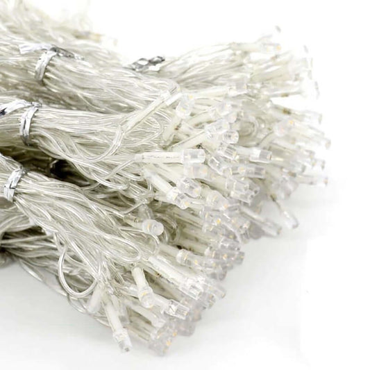 600 warm white LED curtain lights