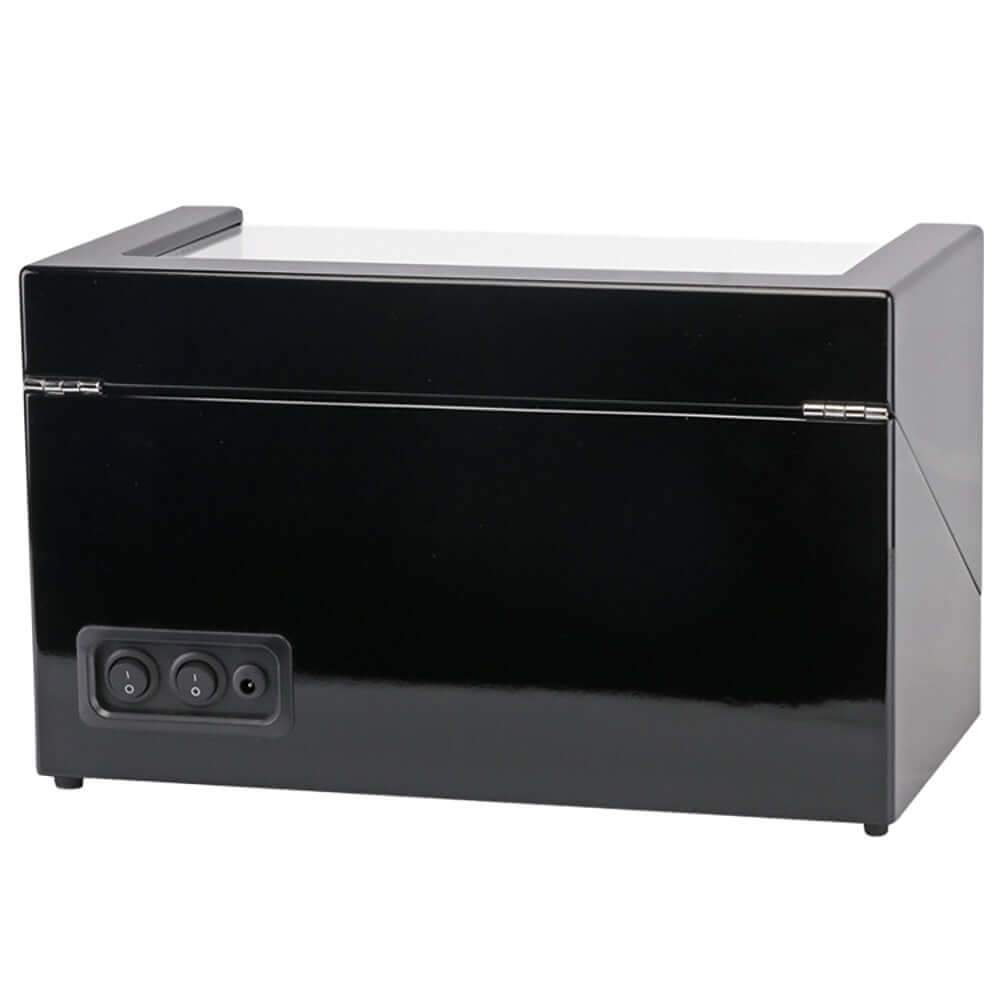 Automatic Quad Watch Winder Wood Display Box Motor Rotation Storage - The Shopsite