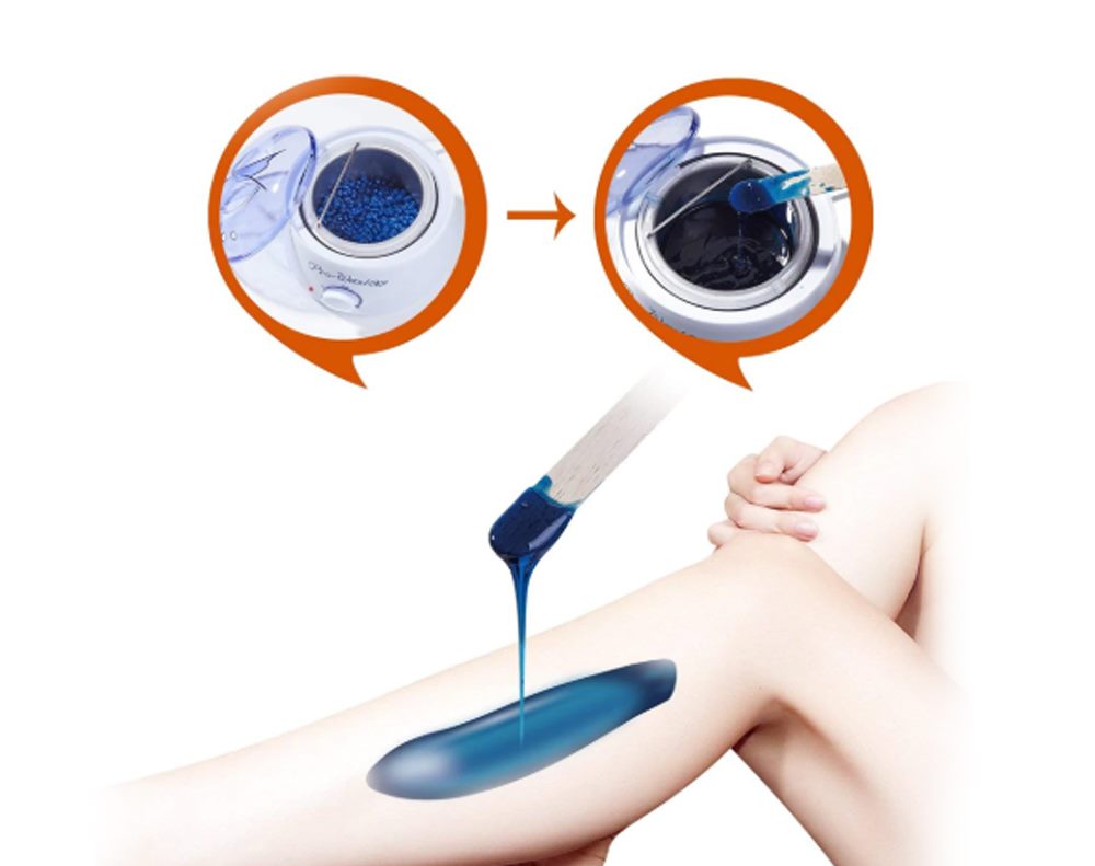 Wax Warmer Kit Black Wax heater Hair Removal - The Shopsite