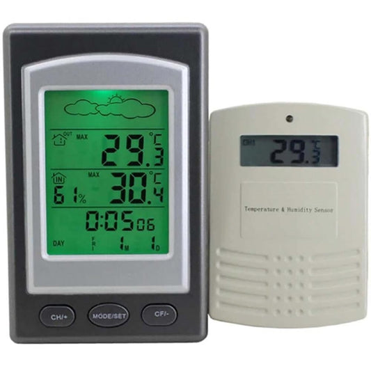 wireless weather station display