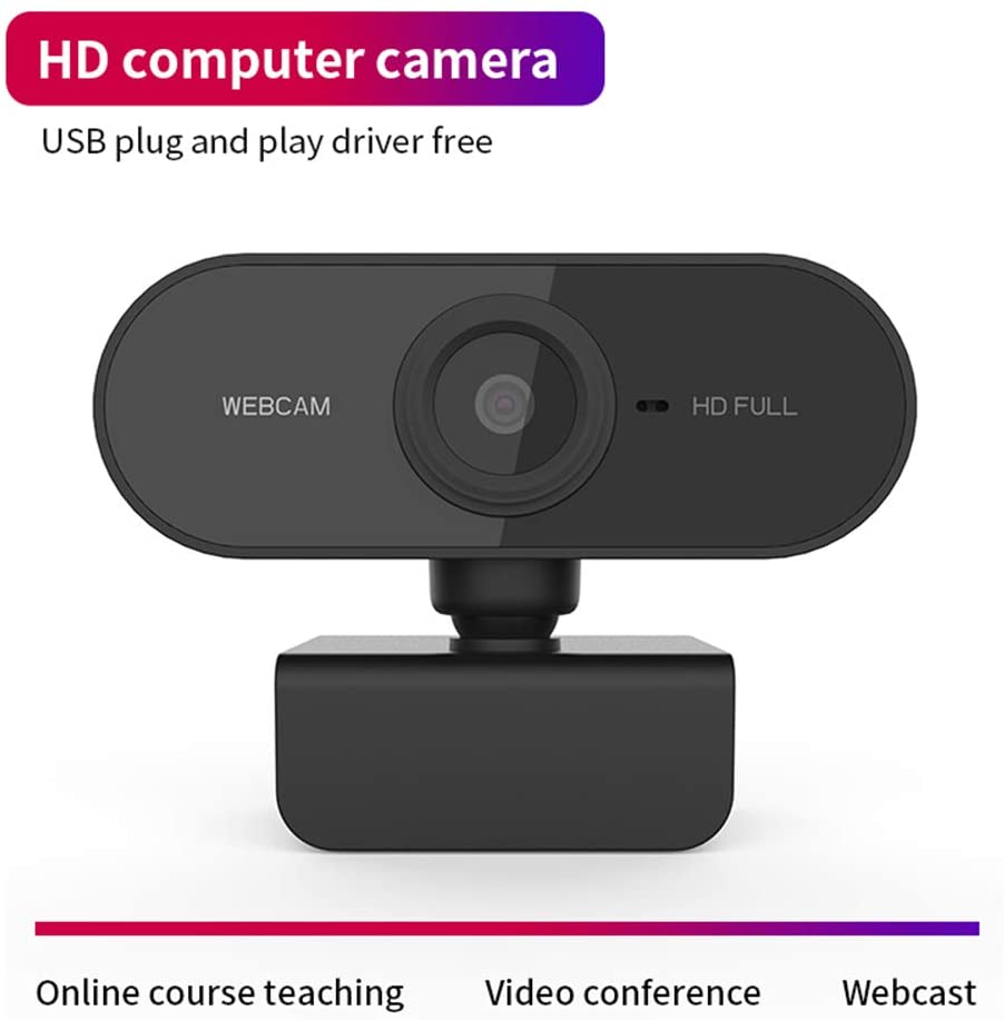 Webcam With Built-In Microphone Hd 1080P - The Shopsite