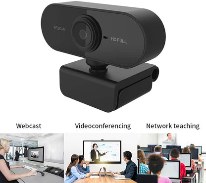 Webcam With Built-In Microphone Hd 1080P - The Shopsite