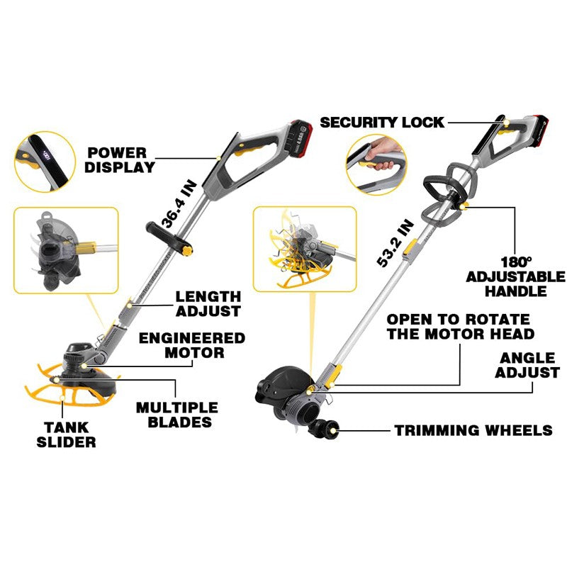 20V lithium battery trimmer