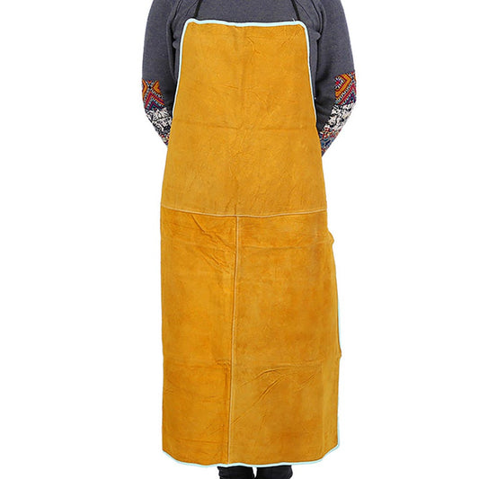 Leather welding work apron